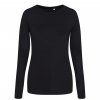 LONG SLEEVE GIRLIE TRI-BLEND T Heather Grey (Vyberte barvu šedá žíhaná, Velikost XS)