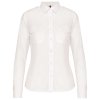 LADIES’ LONG-SLEEVED PILOT SHIRT White (Vyberte barvu bílá, Velikost S)