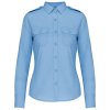 LADIES’ LONG-SLEEVED PILOT SHIRT White (Vyberte barvu bílá, Velikost S)