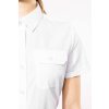 LADIES’ SHORT-SLEEVED PILOT SHIRT White (Vyberte barvu bílá, Velikost S)