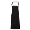 'DISTRICT' WAXED LOOK DENIM BIB APRON Black Denim (Vyberte barvu černá džínovina, Velikost U)