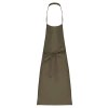 POLYCOTTON APRON WITHOUT POCKET Beige (Vyberte barvu béžová, Velikost U)