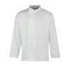‘CULINARY’ CHEF’S LONG SLEEVE PULL ON TUNIC White (Vyberte barvu bílá, Velikost XS)