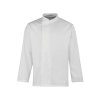 ‘CULINARY’ CHEF’S LONG SLEEVE PULL ON TUNIC White (Vyberte barvu bílá, Velikost XS)