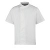 ‘CULINARY’ CHEF’S SHORT SLEEVE PULL ON TUNIC White (Vyberte barvu bílá, Velikost XS)