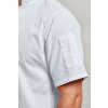 CHEF'S ZIP-CLOSE SHORT SLEEVE JACKET White (Vyberte barvu bílá, Velikost XS)