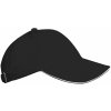 ORLANDO KIDS - KIDS' 6 PANELS CAP Beige/White (Vyberte barvu béžová / bílá, Velikost U)