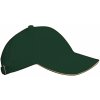 ORLANDO KIDS - KIDS' 6 PANELS CAP Beige/White (Vyberte barvu béžová / bílá, Velikost U)