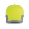 NEON CAP - 5 PANELS Fluorescent Yellow (Vyberte barvu fluorescenční žlutá, Velikost U)