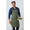 'ANNEX' OXFORD BIB APRON Navy (Vyberte barvu námořnická modrá, Velikost U)