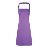 'COLOURS COLLECTION’ BIB APRON Rich Violet (Vyberte barvu bohatá fialová, Velikost U)
