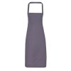 100% ORGANIC COTTON BIB APRON Black (Vyberte barvu černá, Velikost U)