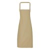 100% ORGANIC COTTON BIB APRON Black (Vyberte barvu černá, Velikost U)