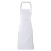 100% ORGANIC COTTON BIB APRON Black (Vyberte barvu černá, Velikost U)