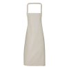 100% ORGANIC COTTON BIB APRON Black (Vyberte barvu černá, Velikost U)