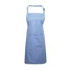 'COLOURS COLLECTION’ BIB APRON WITH POCKET Navy (Vyberte barvu námořnická modrá, Velikost U)
