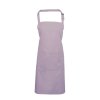 'COLOURS COLLECTION’ BIB APRON WITH POCKET Navy (Vyberte barvu námořnická modrá, Velikost U)