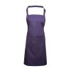 'COLOURS COLLECTION’ BIB APRON WITH POCKET Navy (Vyberte barvu námořnická modrá, Velikost U)