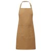 'COLOURS COLLECTION’ BIB APRON WITH POCKET Navy (Vyberte barvu námořnická modrá, Velikost U)