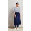 'COLOURS COLLECTION’ BAR APRON WITH POCKET Navy (Vyberte barvu námořnická modrá, Velikost U)