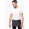 COTTON SHORT APRON Black (Vyberte barvu černá, Velikost U)