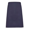 'COLOURS COLLECTION’ MID LENGTH APRON Navy (Vyberte barvu námořnická modrá, Velikost U)