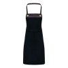 'ESPRESSO' BIB APRON Black/Black (Vyberte barvu černá / černá, Velikost U)