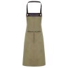 'ESPRESSO' BIB APRON Black/Black (Vyberte barvu černá / černá, Velikost U)