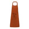 COTTON APRON WITHOUT POCKET Beige (Vyberte barvu béžová, Velikost U)