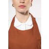 COTTON APRON WITHOUT POCKET Beige (Vyberte barvu béžová, Velikost U)
