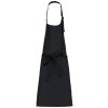 COTTON APRON HIGH-TEMPERATURE WASHABLE Black (Vyberte barvu černá, Velikost U)