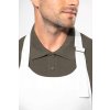 COTTON APRON HIGH-TEMPERATURE WASHABLE Black (Vyberte barvu černá, Velikost U)