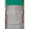 POLYCOTTON MID-LENGTH APRON Beige (Vyberte barvu béžová, Velikost U)