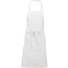 POLYCOTTON APRON HIGH-TEMPERATURE WASHABLE Black (Vyberte barvu černá, Velikost U)