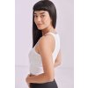 WOMEN'S CROPPED TOP Black (Vyberte barvu černá, Velikost XS)