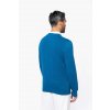 PREMIUM V-NECK JUMPER Black Heather (Vyberte barvu černá žíhaná, Velikost XS)
