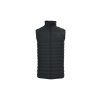 MEN'S PADDED BODYWARMER Black (Vyberte barvu černá, Velikost S)