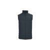MEN'S PADDED BODYWARMER Black (Vyberte barvu černá, Velikost S)
