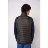 MEN'S PADDED BODYWARMER Black (Vyberte barvu černá, Velikost S)