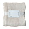 OLIMA CORAL FLEECE BLANKET Charcoal Grey (Vyberte barvu dřevěné uhlí šedé, Velikost U)
