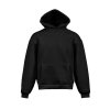 BOXY - SOFT HOODED SWEATSHIRT Black (Vyberte barvu černá, Velikost XS)