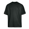 JERSEY PLUS - SHORT SLEEVE CREW NECK T SHIRT Black (Vyberte barvu černá, Velikost XS)