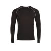 PRO LONG SLEEVE BASE LAYER TOP Black (Vyberte barvu černá, Velikost S)