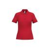 LADIES' BASIC POLYESTER POLO SHIRT Ideal Red (Vyberte barvu Ideal Red, Velikost XS)