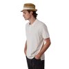 BRAIDED PANAMA HAT Natural (Vyberte barvu přírodní, Velikost 57)