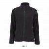 SOL'S NORMAN WOMEN - PLAIN FLEECE JACKET Black (Vyberte barvu černá, Velikost S)