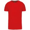 SHORT-SLEEVED CREW NECK T-SHIRT Red (Vyberte barvu červená, Velikost 2XL)