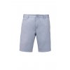 MEN'S WASHED EFFECT BERMUDA SHORTS Washed Charcoal (Vyberte barvu oprané černé uhlí, Velikost 38)