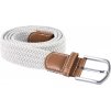 BRAIDED ELASTICATED BELT Light Grey (Vyberte barvu světle šedá, Velikost U)