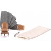 BRAIDED ELASTICATED BELT Light Grey (Vyberte barvu světle šedá, Velikost U)
